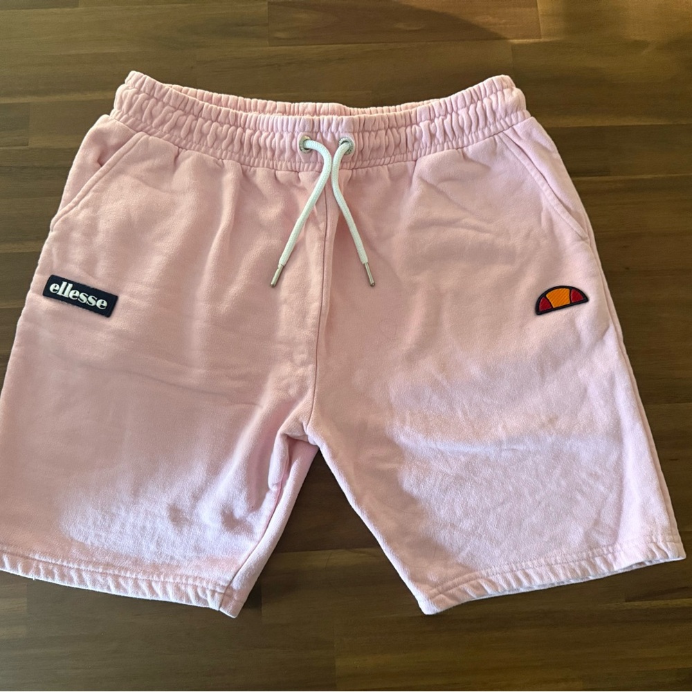 Ellesse Light Pink Sweat Shorts